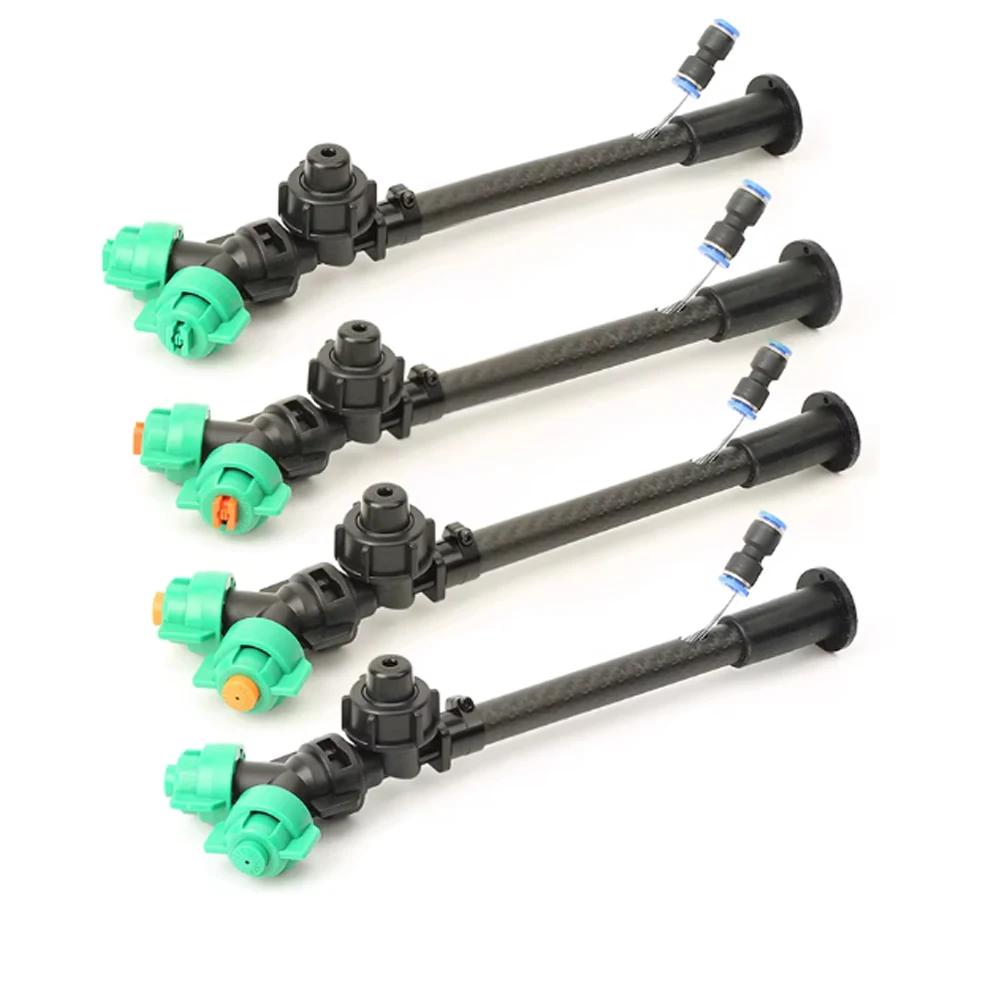 Plant protection drone nozzles, extended spray booms, fan and cone nozzles for agricultural spraying drones, 8mm quick-release c
