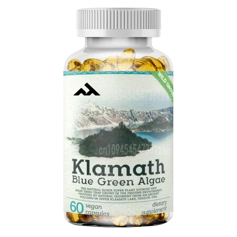 Algas verdes de alta calidad: más potentes que los suplementos de espirulina y microalgas | Súper Alimentos Ricos en Clorofila, 60 Cápsulas