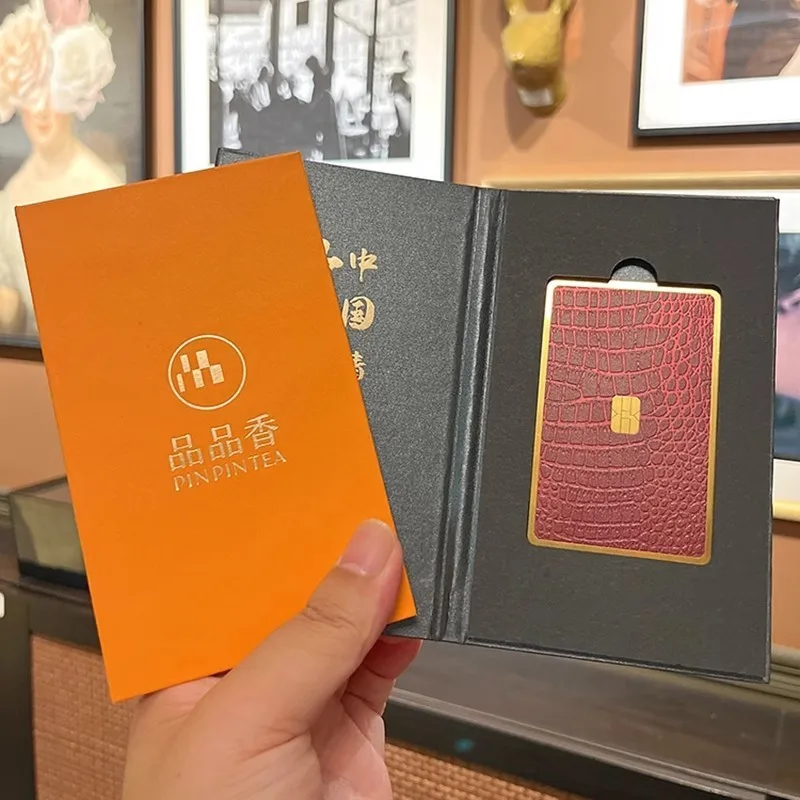 Custom Membership Card Holder High-end Metal Card Embossed PVC Card VIP Stored Value Card Card Holder Gold Card Customizati