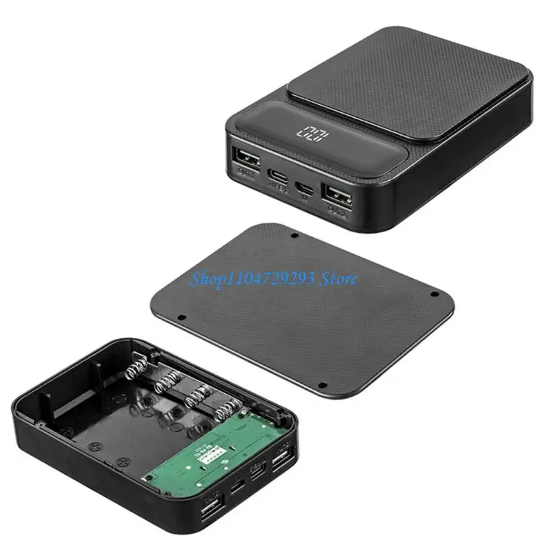 Y2GD Nowelding PowerBank Case Shell para entusiastas bricolaje con protecciones sobrecarga