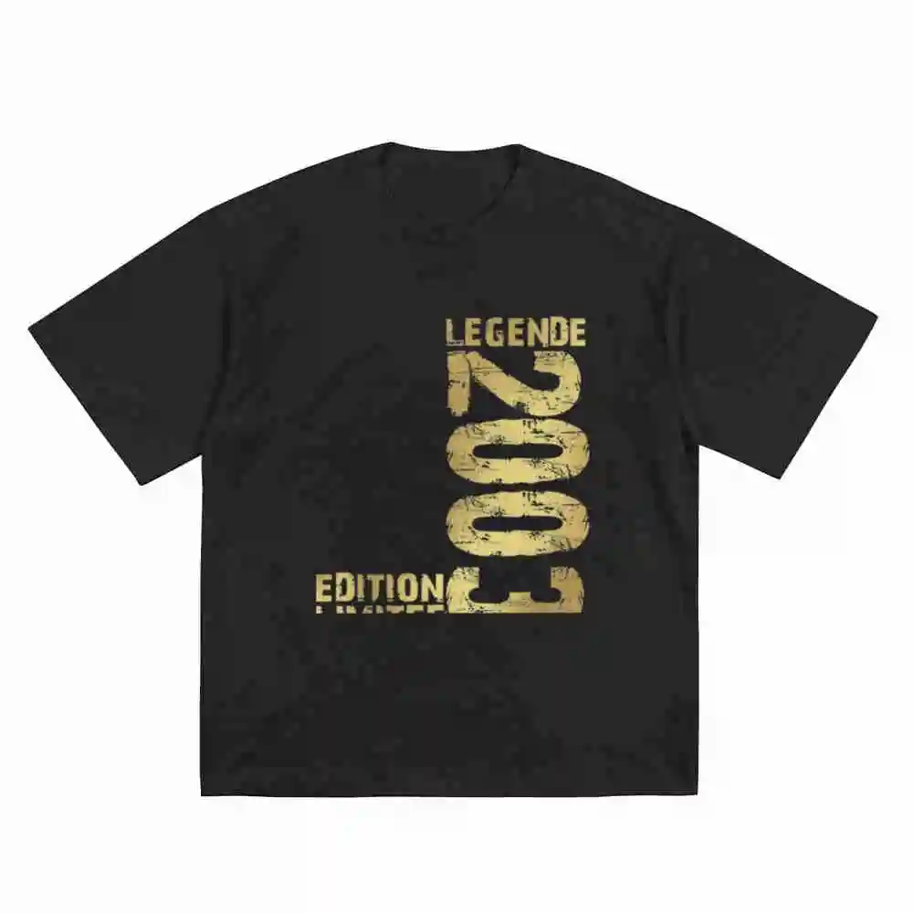 Legend 2003 Anniversary Short Sleeve Tee 100% Cotton T-Shirt