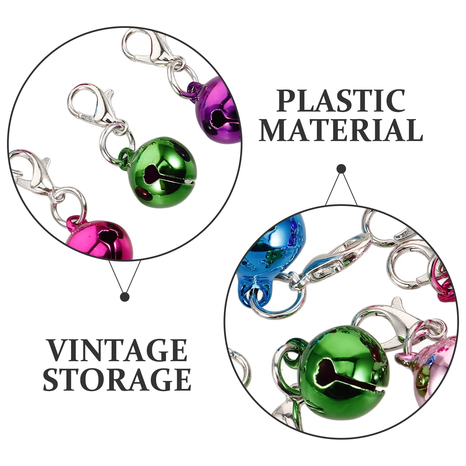 

10pcs Pet Collar Bells Delicate Metal Multi Function Accessories Kitten Puppy Dog Cat pet hanging bells pet collar accessories