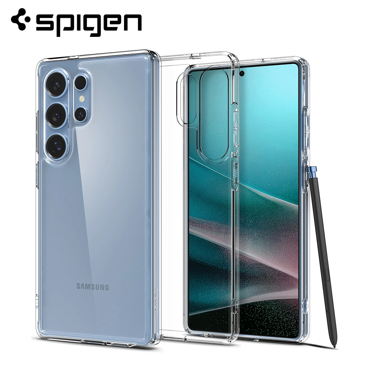 Capa Spigen Ultra Hybrid para Samsung Galaxy S25 Ultra, S25 Plus, S25