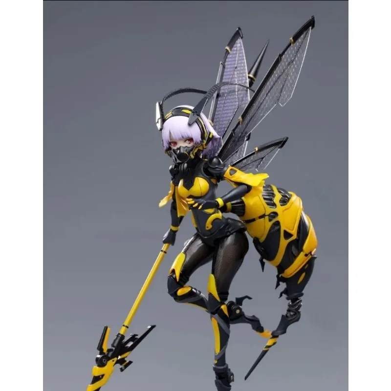 In Stock Snail Shell Machine Girl BEE-03W Wasp Girl Bun-chan Anime Action Figures 1/12 Assembly Boy and Girl Collection Toy Gift