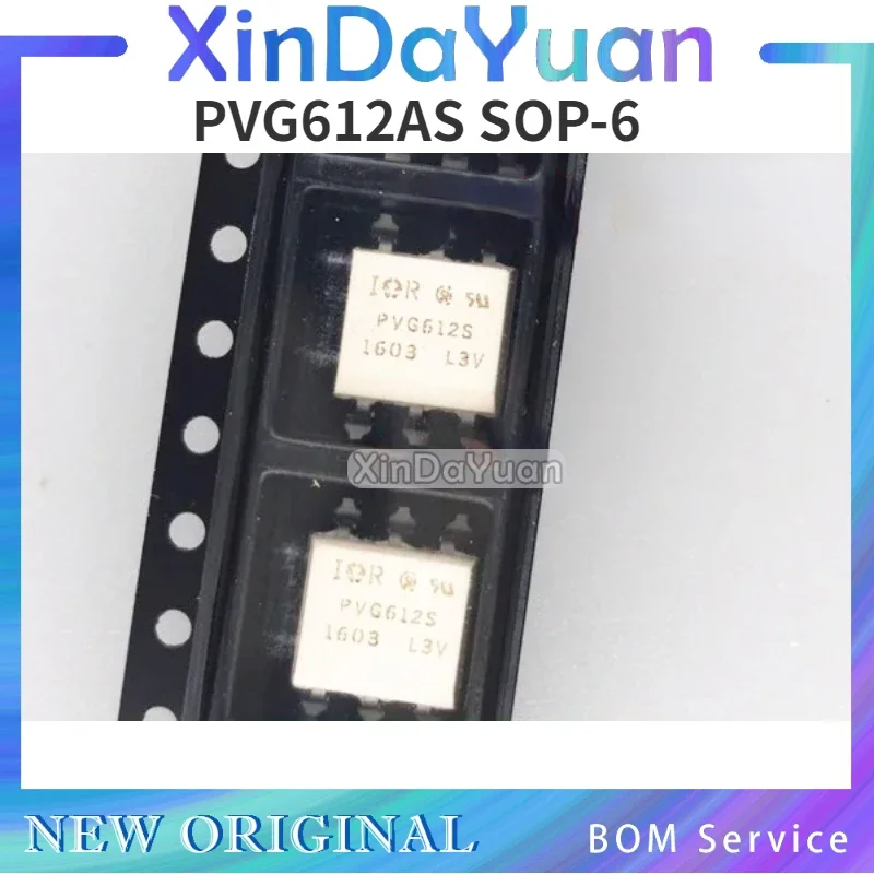 5 pcs PVG612AS SOP-6  PVG612S  Optocoupler Solid-state Relay