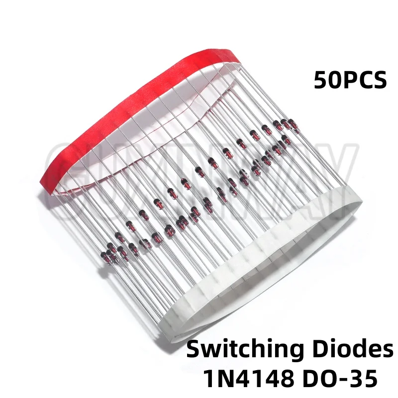 50PCS High-speed Switching Diodes 1N4148 IN4148 DO-35 new original