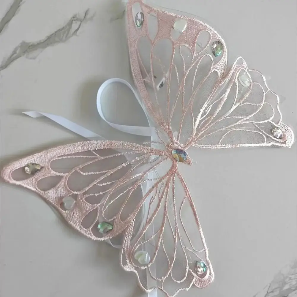 New Glowing Dog Wing Butterfly Sweet Pet Back Decoration for Small Medium Gift Pet Supplies