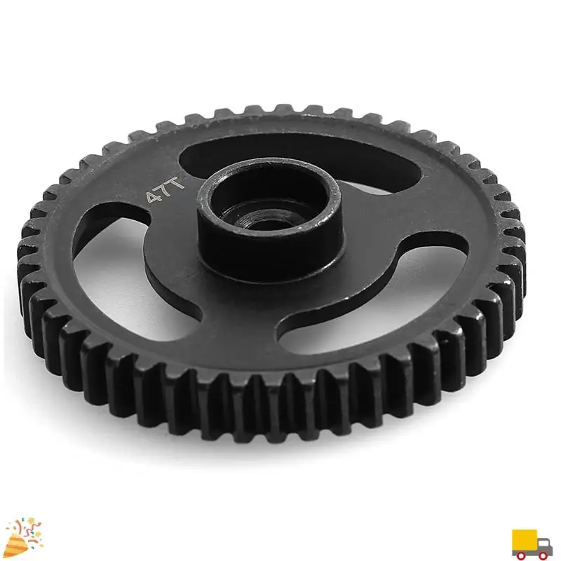 

1 PCS Hardened Steel 47T Spur Gear Main Gear 76937 76939 77127 Black Steel For HPI Savage X 4.6 5.9 1/8 RC Car Upgrade Parts
