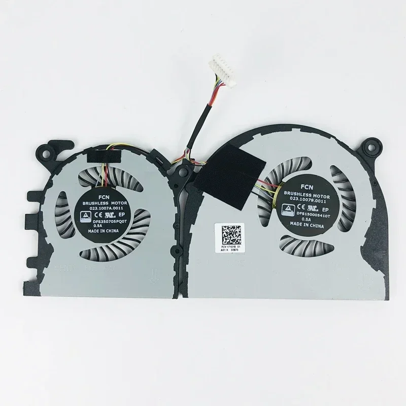 

New Original Laptop CPU Cooling Fan For Xiaomi mi air pro 13.3 Notebook Cooler DFS350705PQ0T FHQV DFS150005410T FHQU 5V 0.5A