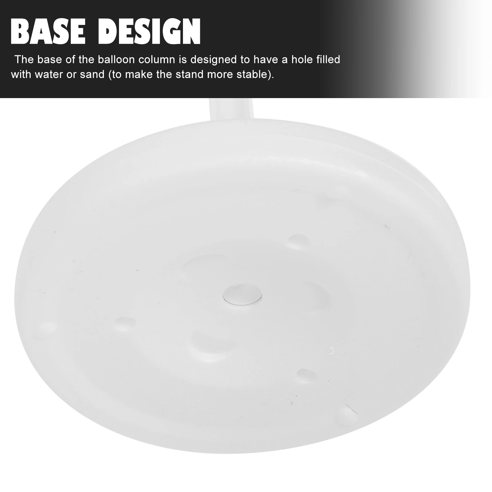 

Plastic Balloon Holder Party Decoration Stands Floor Troll Stylish Organizer Kit Column Reusable Easy Assembly Wedding Birthday