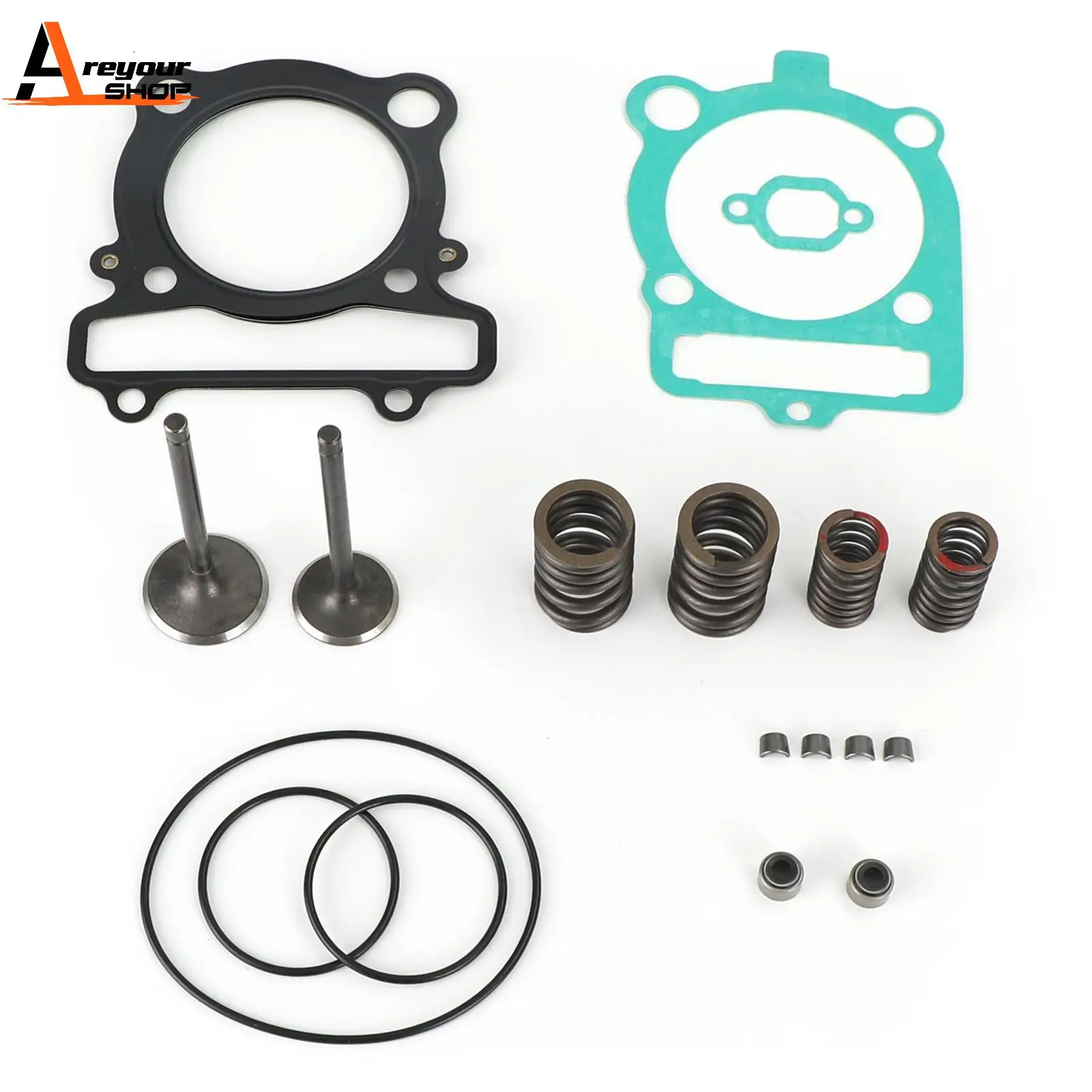 

Cylinder Intake Valve Gasket Kit for Yamaha Raptor 350 YFM350R YFM 350R 2004-2013