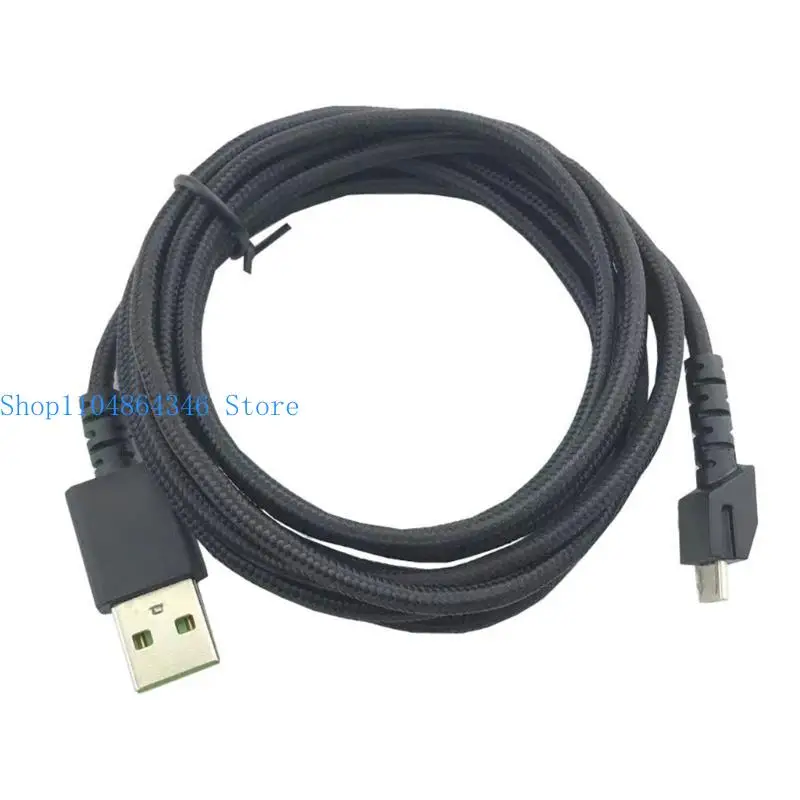 652F Durable Braided USB Mouse Cable Line for Mamba Mouse Wires