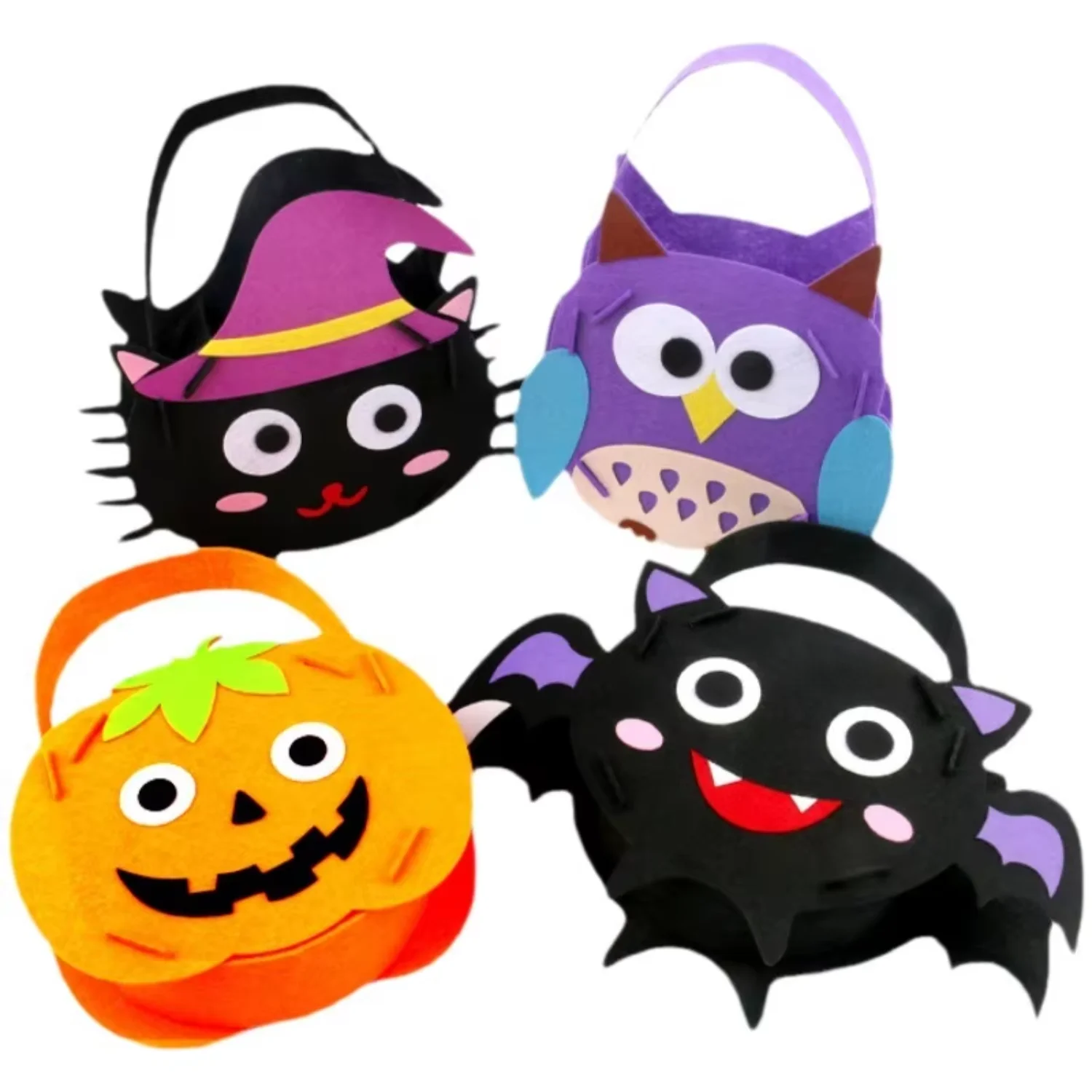 Design Felted Tote  with Logo Halloween Party Decorations Available in Bulk for Wholesale