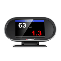 Konnwei Kw206  Car HUD OBD2 Display OBD2  Diagnostic Tool  Scanner With 6 Display ModesCar Head up Display