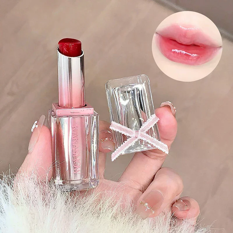 Trwały błyszczyk do ust o smaku lodowej herbaty, przezroczysty płynny błyszczyk w żelu, wodoodporny błyszczyk do makijażu dla kobiet.