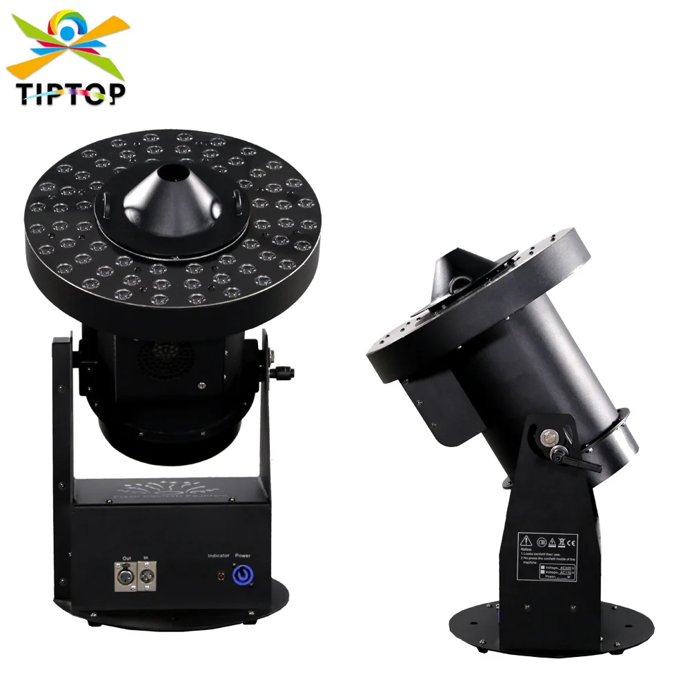 Machine de pulvérisation d'effets spéciaux de scène de douche de météores LED, perles de lumière blanche, effet de Simulation, contrôle DMX haute puissance