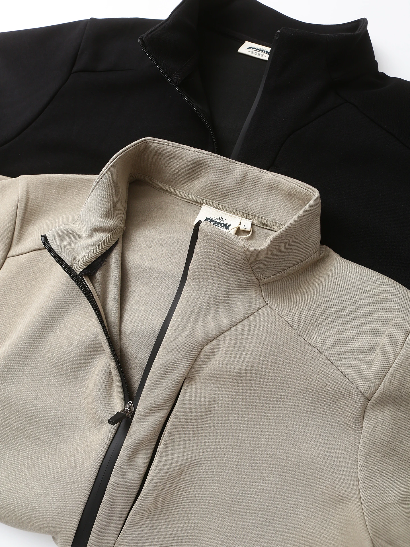 

Высококачественное мужское пальто свободного покроя на молнии Quali 3D на заказ, повседневное спортивное пальто на осень-зиму с воротником-стойкой, удобная верхняя одежда