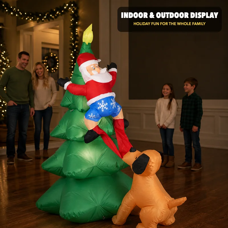 Inflable Navideño de 6.5 pies, - Kids Outdoor Xmas Gifts reseña y precio