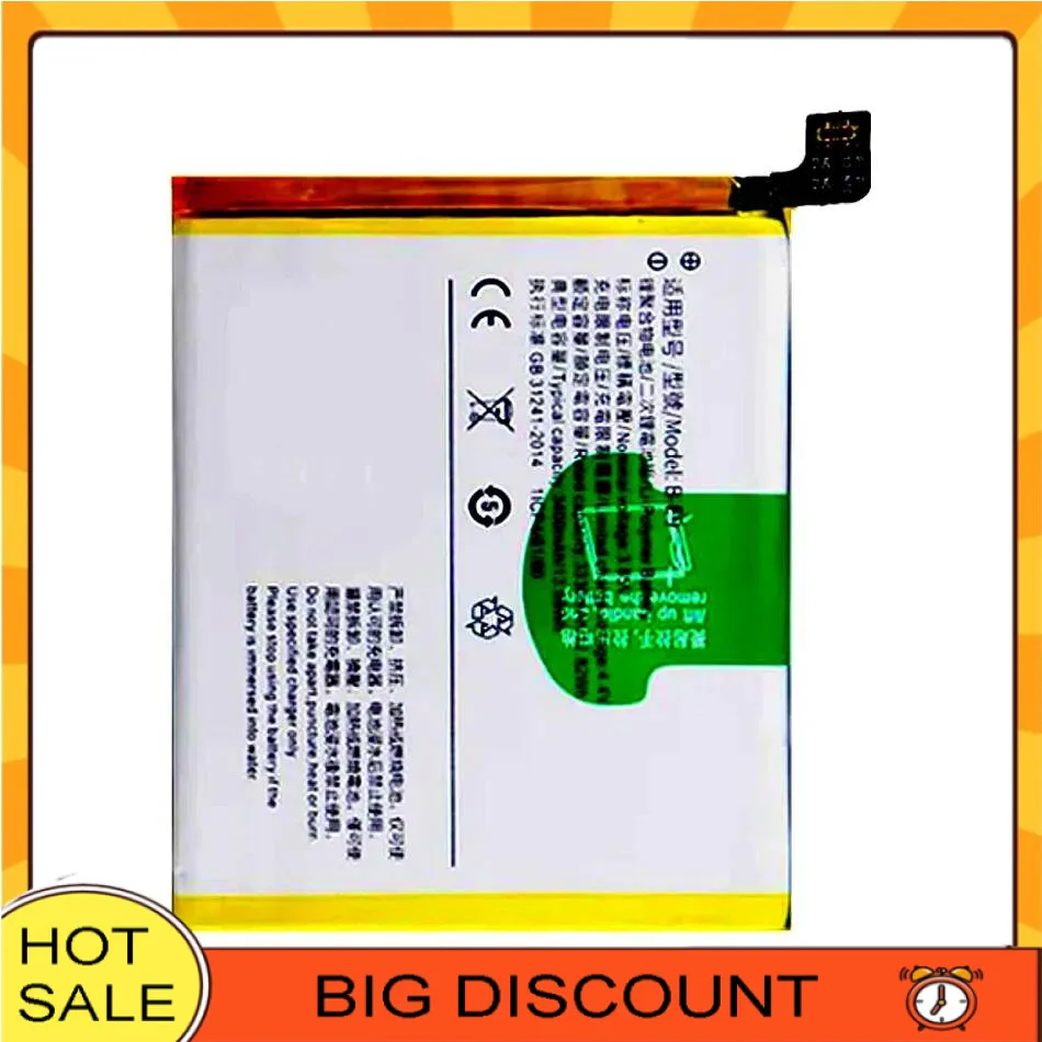 

Durable Mobile Phone Battery B-E9 For Bbk Vivo V1809 V1809A V1809T 3400Mah