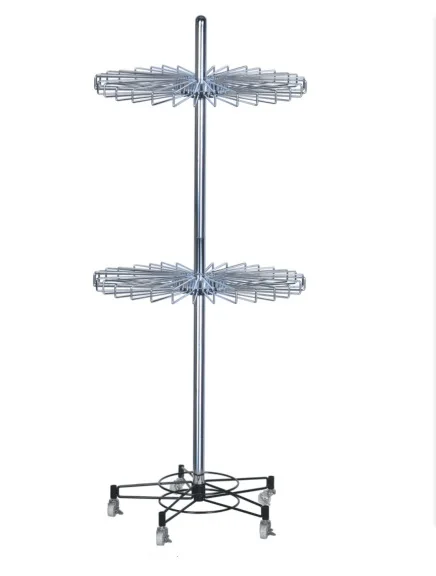 

Directly from the manufacturer floor metal rotating scarf rack scarf 64 rotating silk scarf display rack