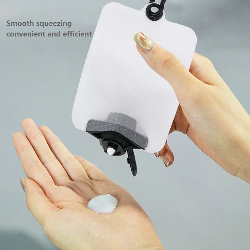 

1Pcs Travel Empty Squeeze Bags Lotion Dispensing Bag Refillable Shampoo Toiletries Conditioner Liquid Cosmetic Storage Pouches