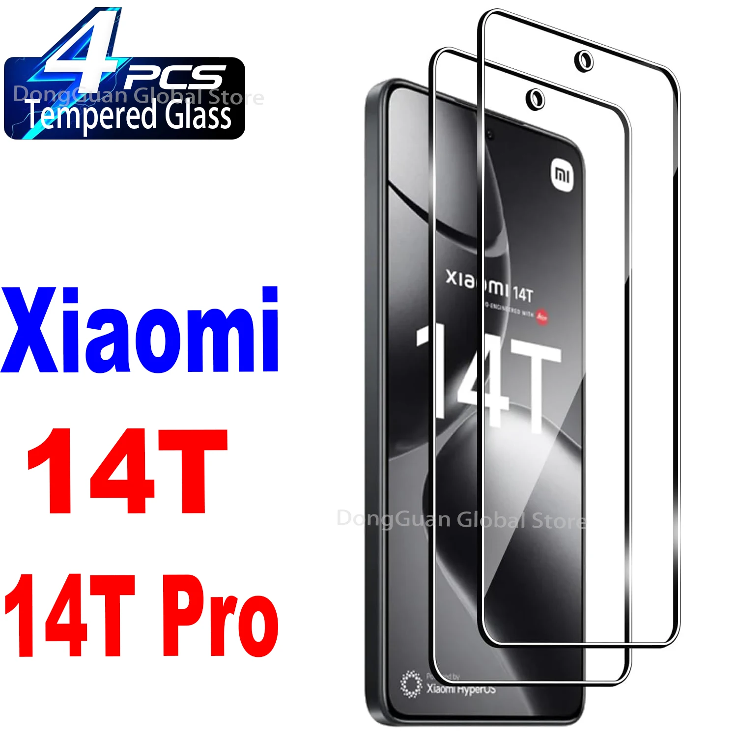 9H Tempered Glass For Xiaomi 14T / 14T Pro Screen Protector Glass Film