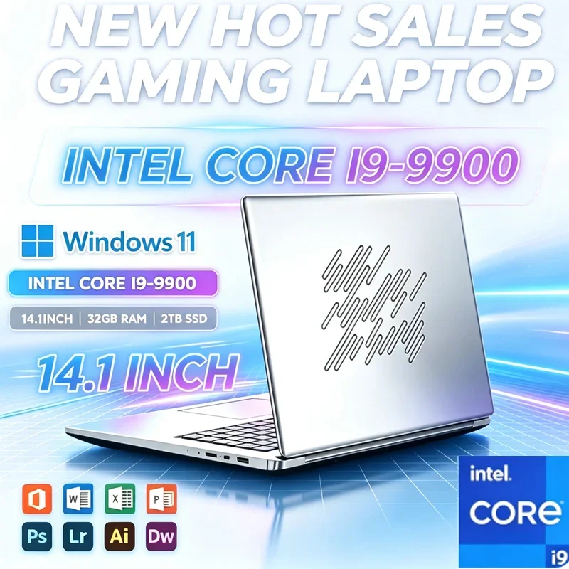 Intel Slim Portable Office Laptop Intel Core I9 9900 14.1' 4K HD Screen 16GB RAM 1TB SSD Windows 11 PC for Gaming And Business - Aliexpress Deal