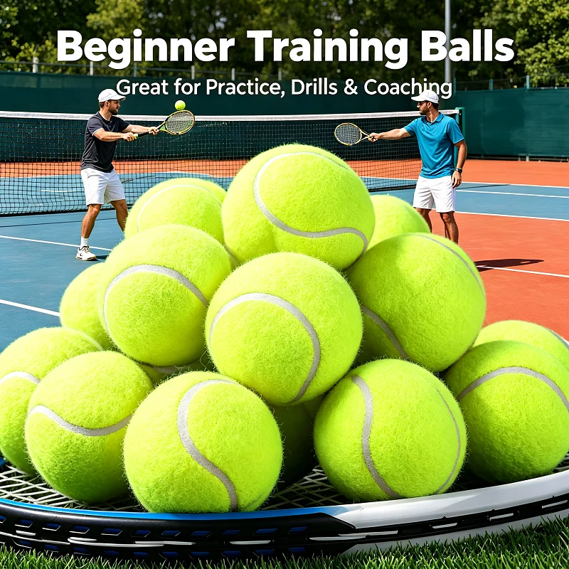 1/3/5PCS Tennis Balls Set High Elastic Felt Surface Wear Resistant Outdoor Play FOR Dogs & Beginner Training WANGQ01