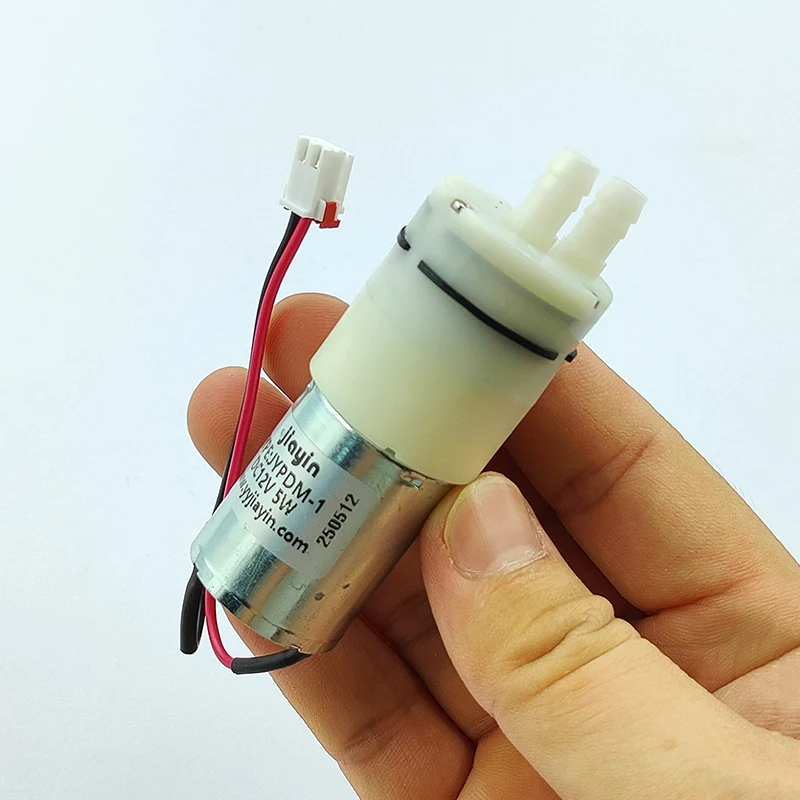 JYPDM-1 DC 12V Small Mini 370 Diaphragm Water Pump Self-priming Suction Water Pump Low Flow 370 Water Pump