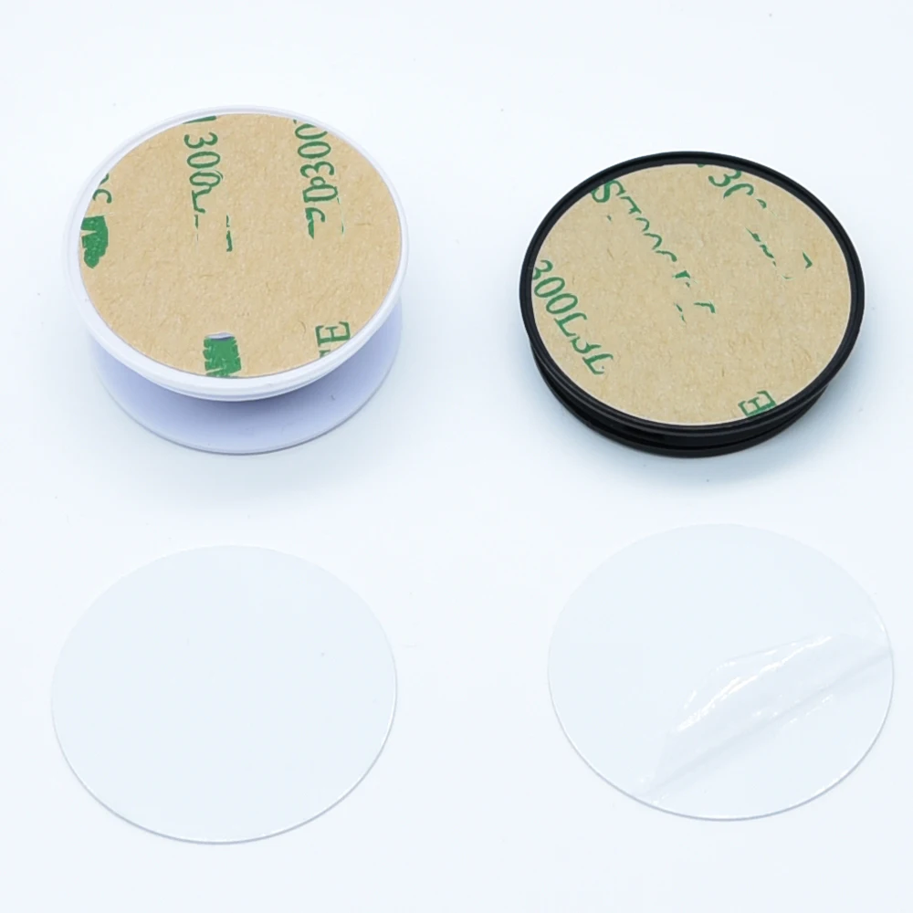 Imagem -02 - Suportes em Branco Maioria do Suporte do Telefone da Sublimação dos Peças Apertos para Telefones com Placas de Metal e Etiquetas Imprimíveis Suporte do Telefone 200