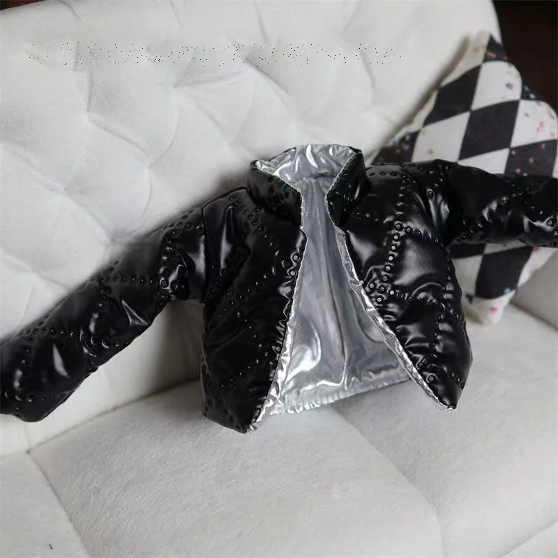 1/6 بليث ملابس دمى الزي الدافئة القطن معطف البدلة معطف الشتاء أسفل السترات دمية الملابس والاكسسوارات