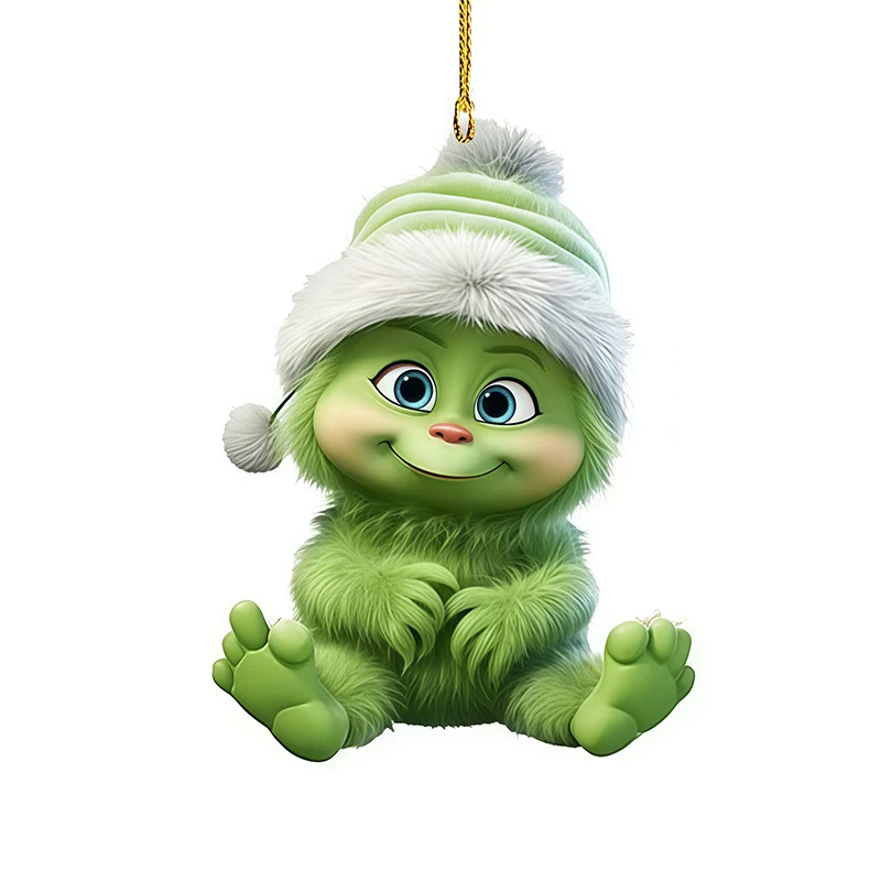 Grinch Christmas Tree Ornament 6