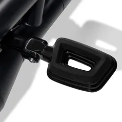 Passenger Pedal Pads For Harley Softail Fat Boy Sport Glide Low Rider RA1250 Pan America Street Bob 2018-2023 Rear Foot Pegs