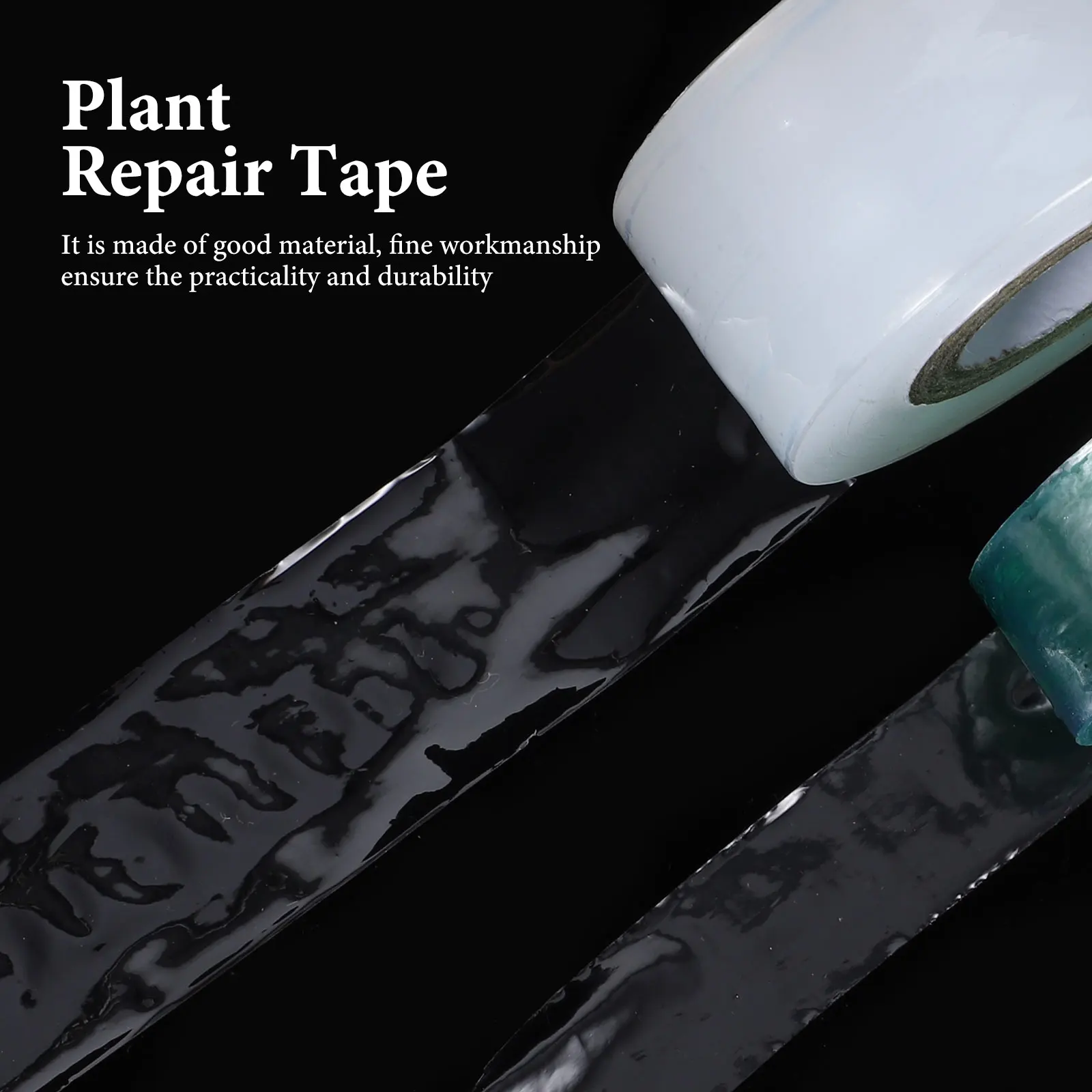 

Practical Self Adhesive Grafting FIlm Repair Tape Stretchable Plant Crafting Tape Airtight Garden Accessory Budding Tape