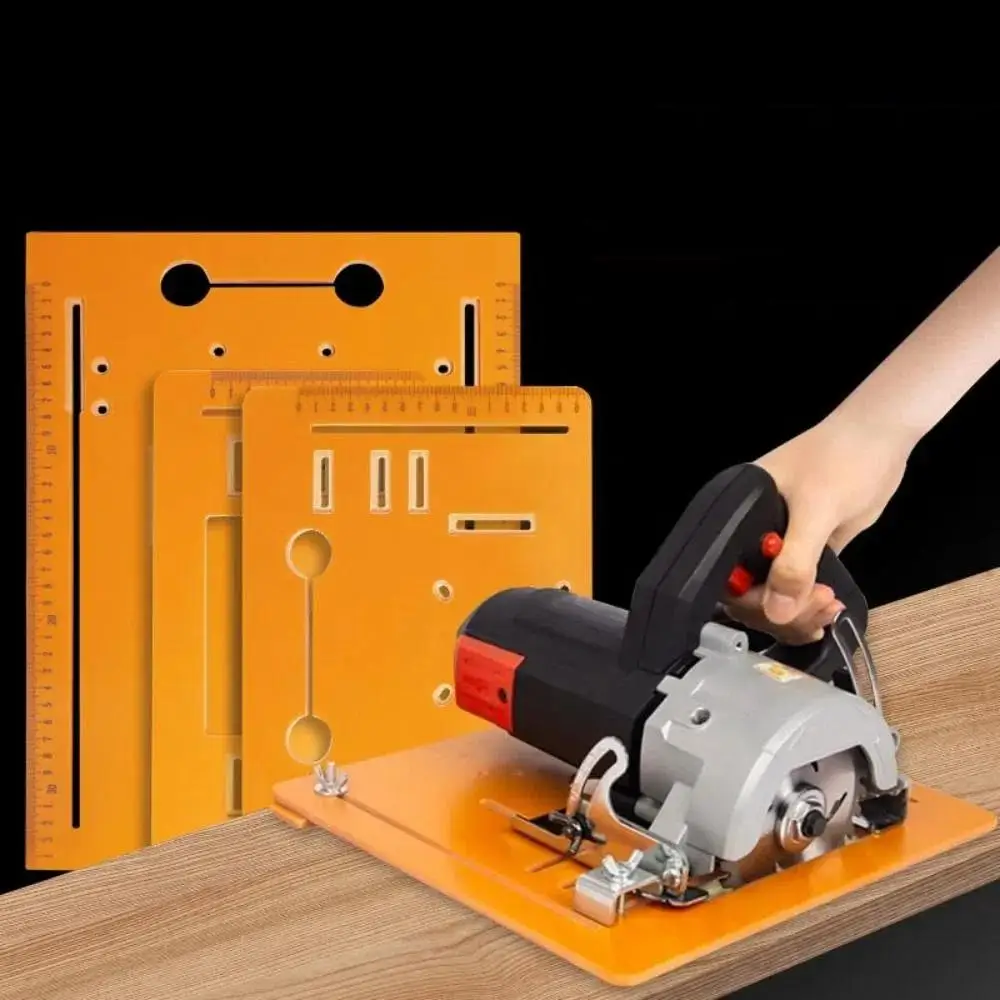 

Punch-Free Cutting Machine Base Plate 90° Flat Cutting 45° Diagonal Cutting Circular Saw Insert Plate Artifact Trimming