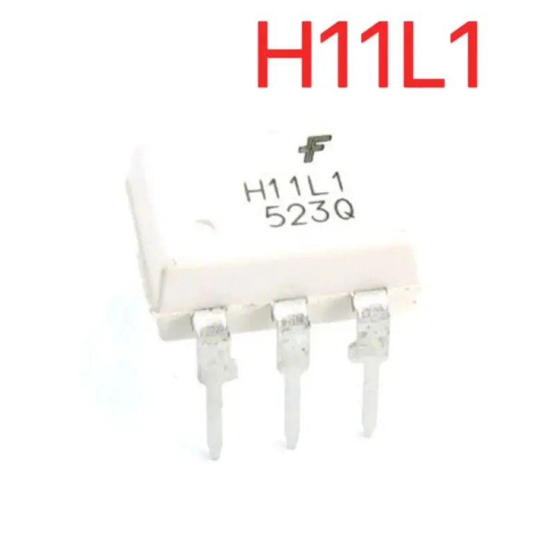 H11L1 DIP-6 optocoupler inline H11L1M, optocoupler impor 10 buah