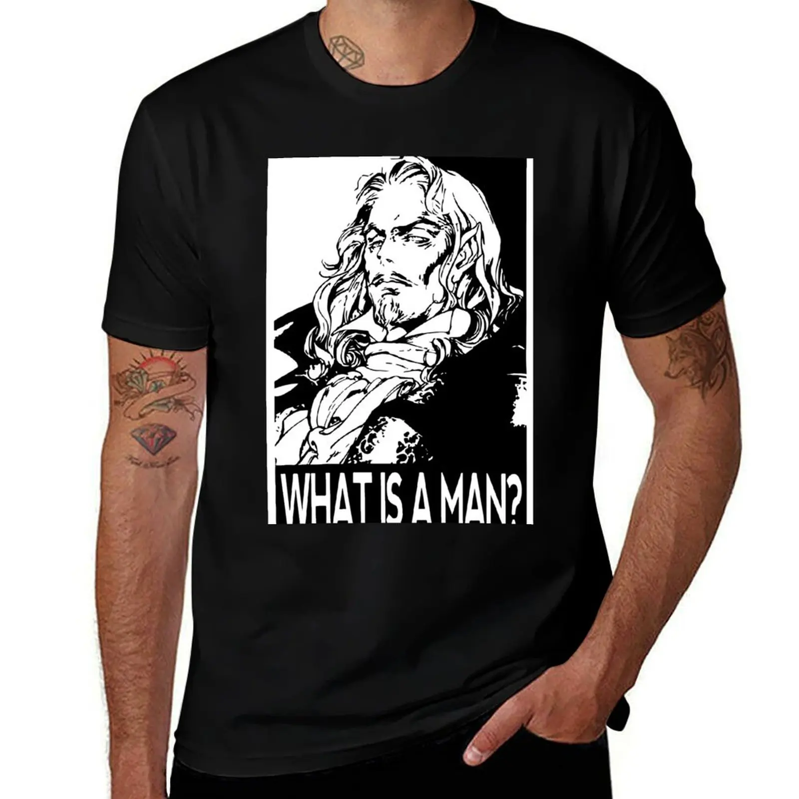 What is a man? A Miserable little pile of secrets! T-Shirt Plus Size Lightweight Top T-Shirt