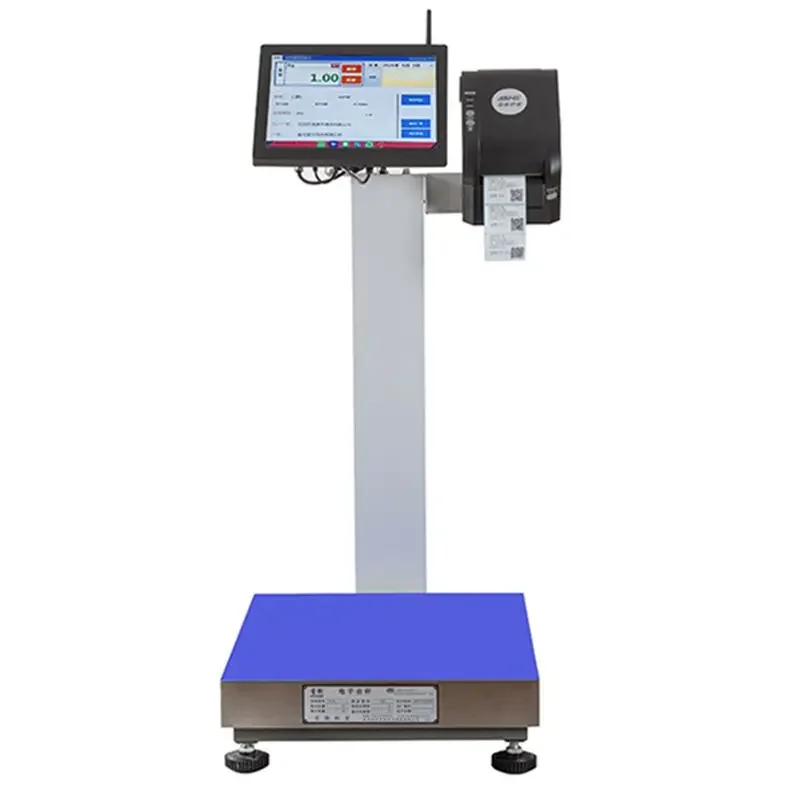 

Intelligent printing table scales