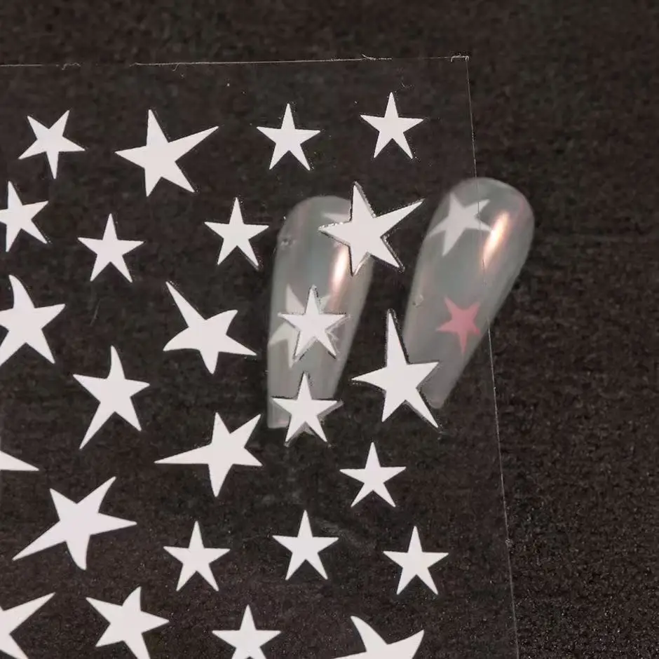 Jelly Love Nail Art Sticker Ins Summer Jelly Jelly Beans Funny Transparent Sticker Nail Art Stickers & Decals
