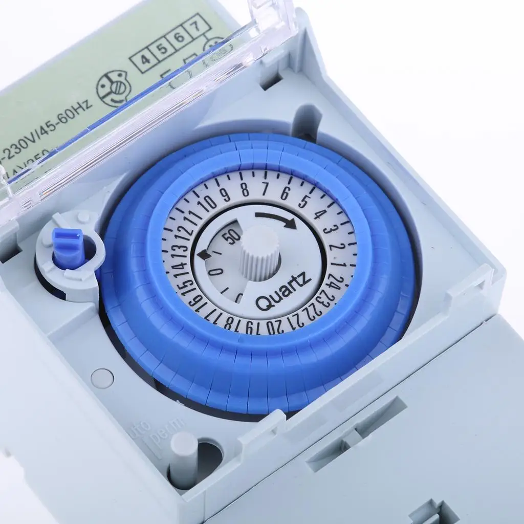 220V 16A Mechanischer Timer Mechanischer DIN-Schienen-Timer-Schalter