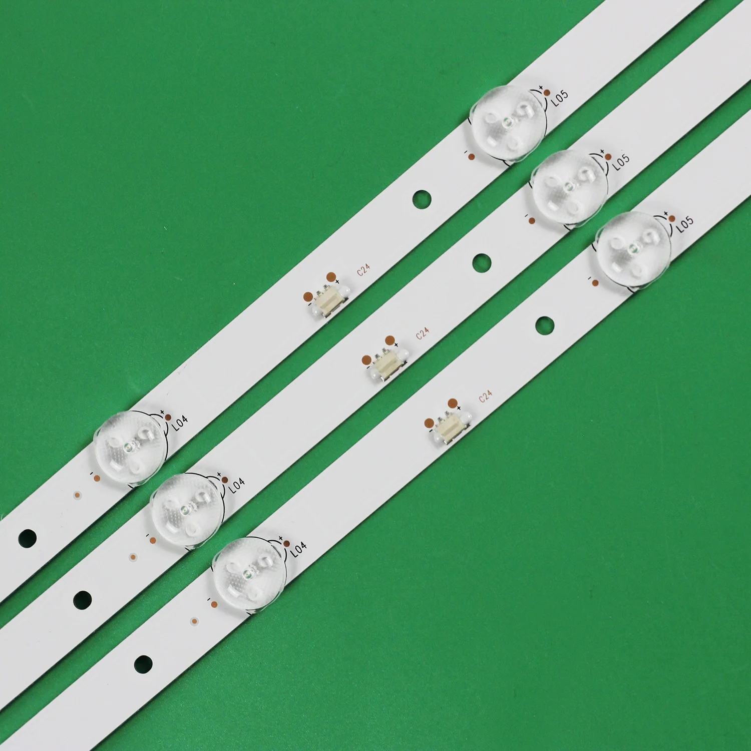 3pcs/set 808MM LED backlight strips for JS-JP42DM082ED.007L(00813) R72-42D04-010 STARWIND SW-LED42BB200 6V LED42B200