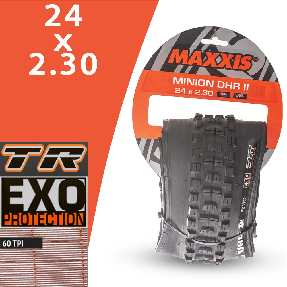 MAXXIS ミニオン DHF DHR2 24x2.40 タイヤ クリンチャー MTB