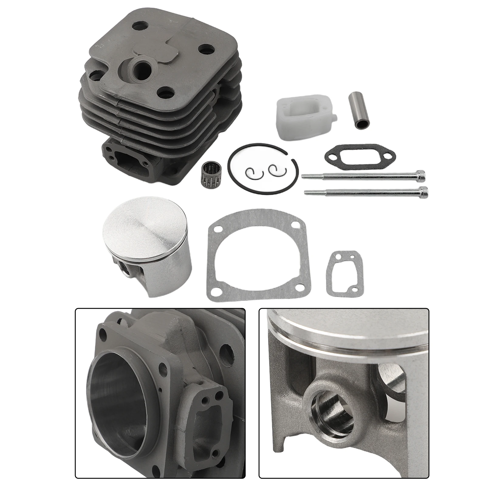 Long lasting Efficiency with 52mm Cylinder Piston Kit for 162 266 Chainsaw For 630 For 630 Super Chainsaw 501 68