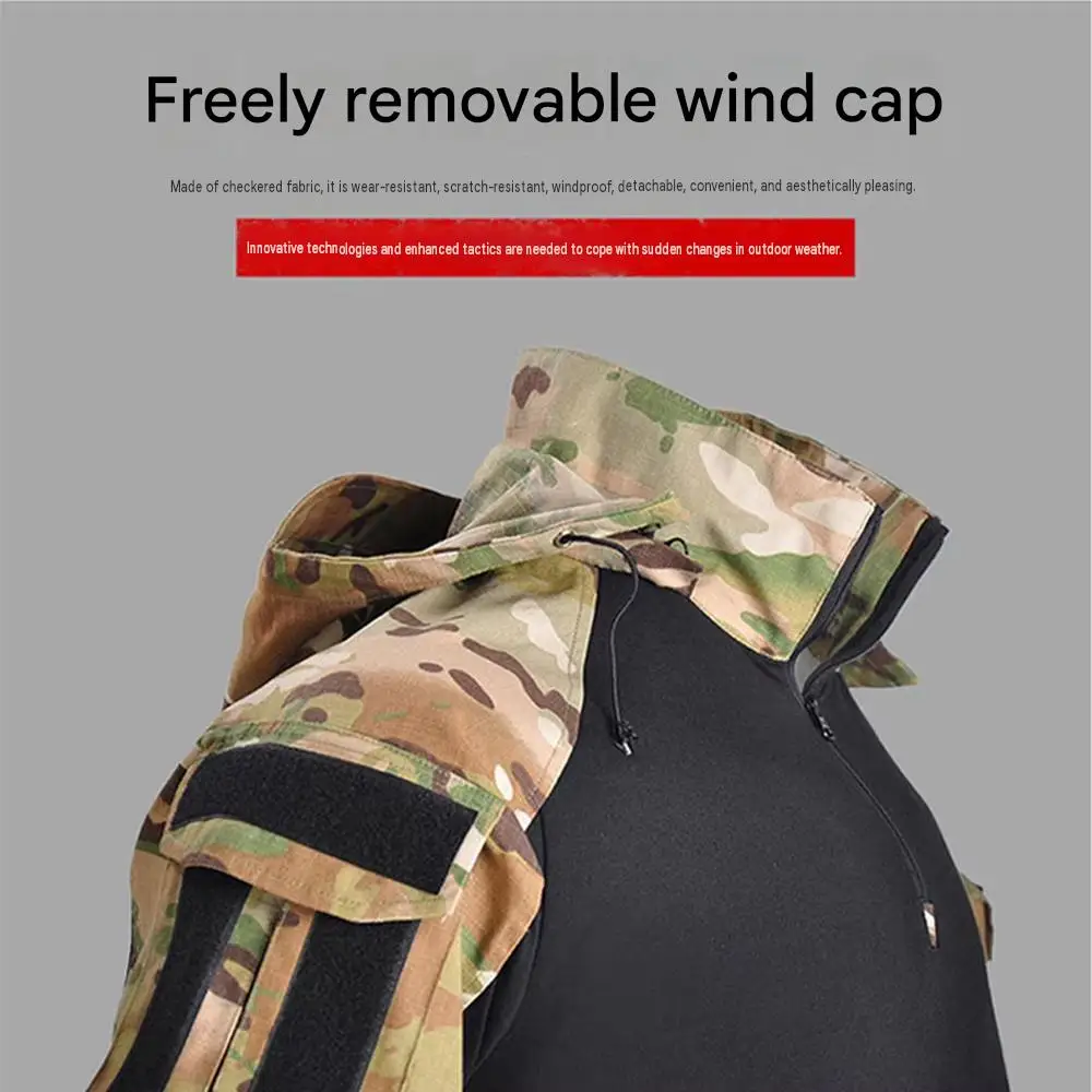 COD Ghost Combat Suit Clothing Tactical Call of Duty Cosplay Costume Outdoor Training Gear for Airsoft Paintball Game Halloween