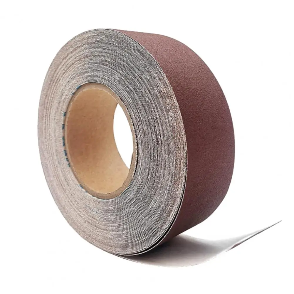 

Emery Cloth Rolls Sandpaper, Continuous Aluminum Oxide Sanding Paper, Sandpaper Roll for Wood Sanding, Metal Polishing, Ship Car