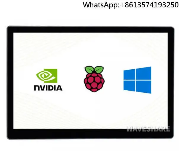 Waveshare 10.1inch Capacitive Touch Screen LCD (E), 1024*600, Fully Laminated Screen, Supports Raspberry Pi, Jetson Nano