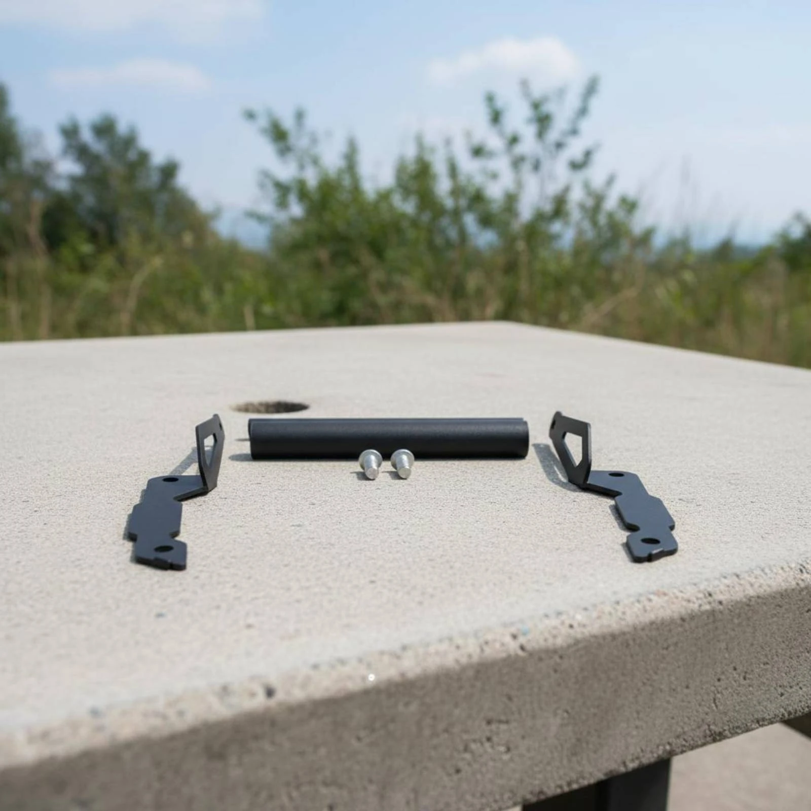 Handlebar Extension Crossbar Aluminum Alloy Motorcycle Crossbar Mount Motorcycle Navigation Device Bracket Corrosion Resistant