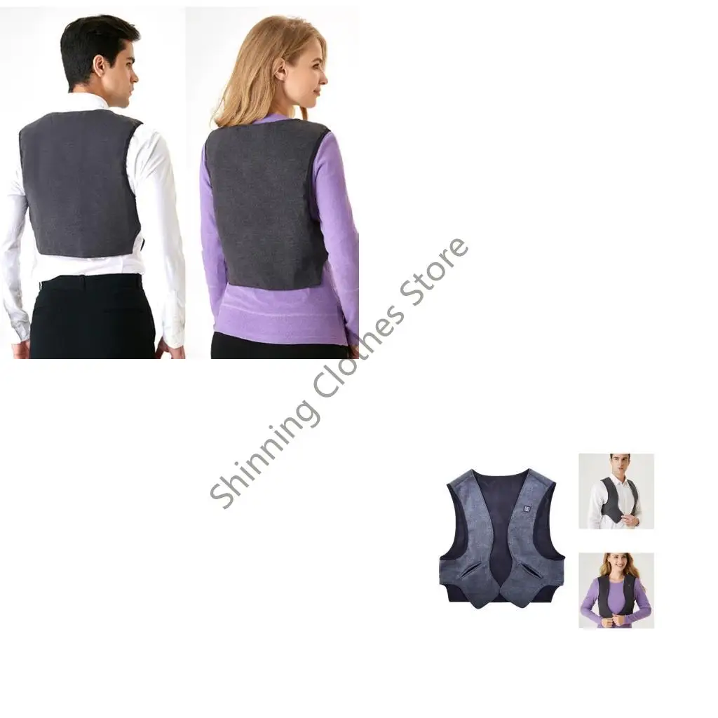 

M68A Men's Electric Heated Winter Vest Thermal USB Powered Adjustable Temperature Settings For Cold Weather