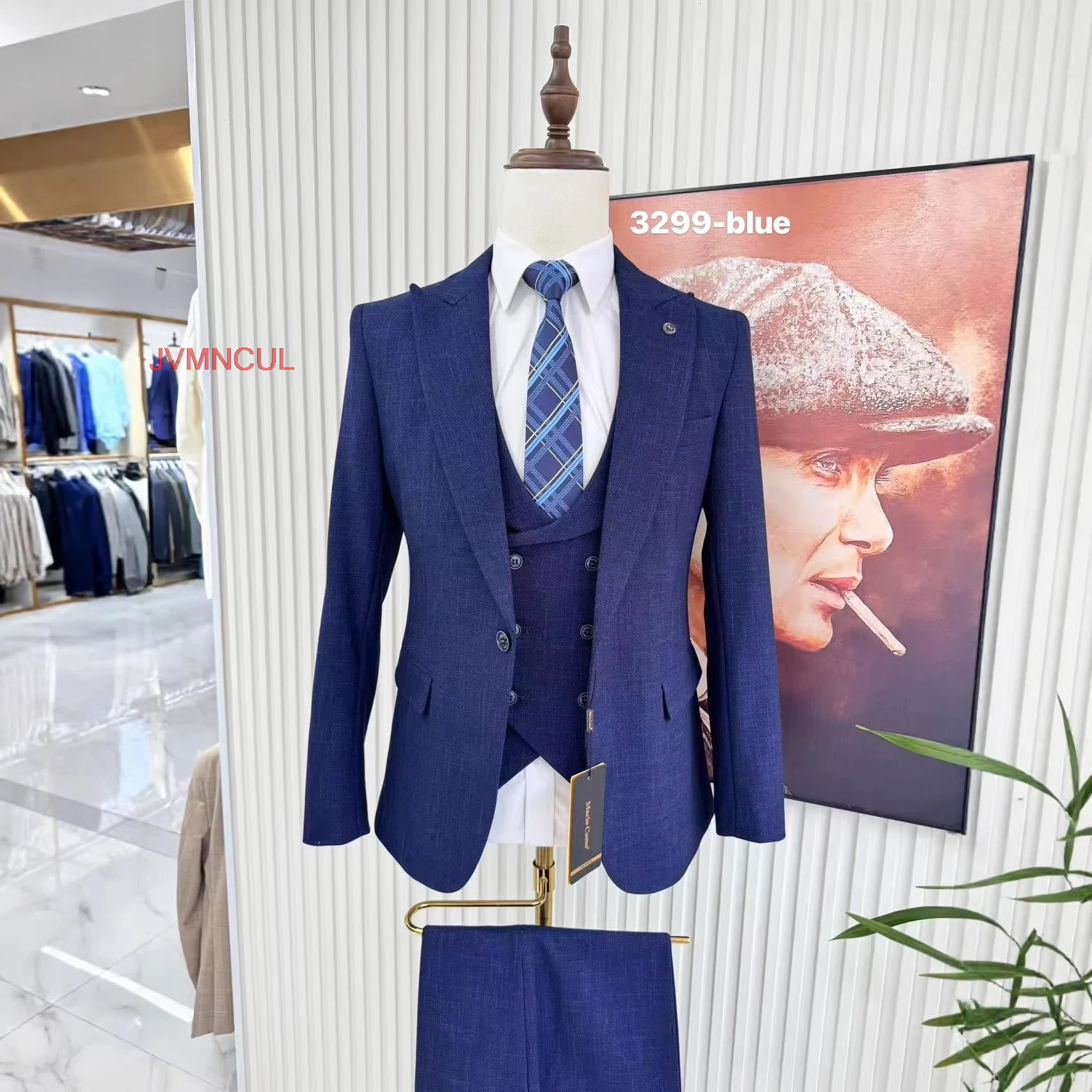 Men'S Formal Wear For Reception - Мужской деловой костюм-тройка 2026: пиджак, жилет,