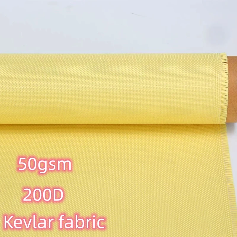 

50gsm 200D Kevlar fiber Fabric Aramid Cloth 40"/100cm width,Ultra-thin thickness 0.1mm，Kevlar Fabric SYNTHETIC fiber Cloth